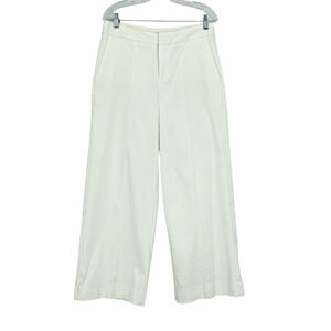 Everlane Wide Leg Trouser Pants Cream Women's Size 6 NWOT